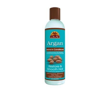 Okay - Après-shampooing sans rinçage à l'huile d'argan 237ml